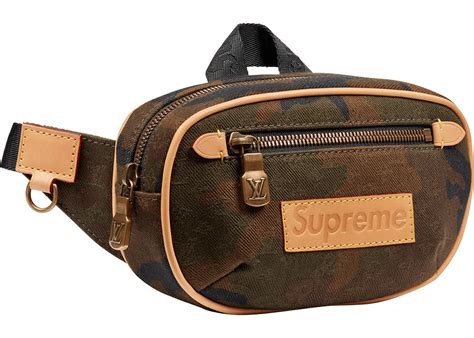 louis vuitton x supreme bumbag monogram camo pm camo|louis vuitton supreme bumbag.